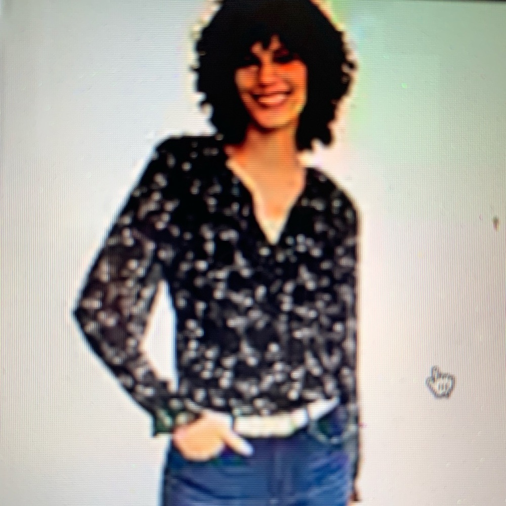 Loft Ruffled Top - Picture 2 of 4